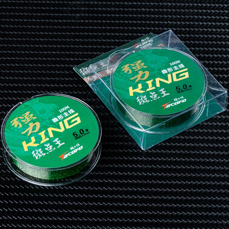 Wear-resistant invisible nylon fishing line, wholesale