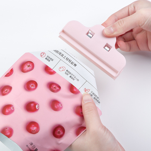 Food bag sealing clip food moisture-proof bag sealing clip large snack clip food kitchen plastic bag clip