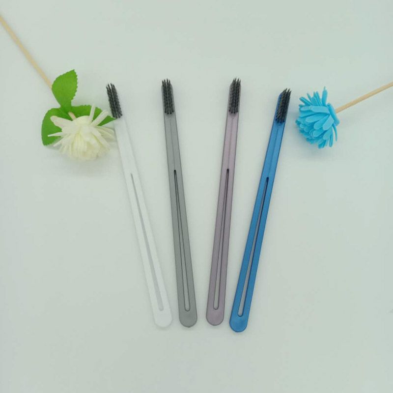 Hotel Supplies Disposable Toiletry Set, Chopsticks, Household Guesthouse Travel Bamboo Charcoal Soft-tipped Toothbrush_voghion.com