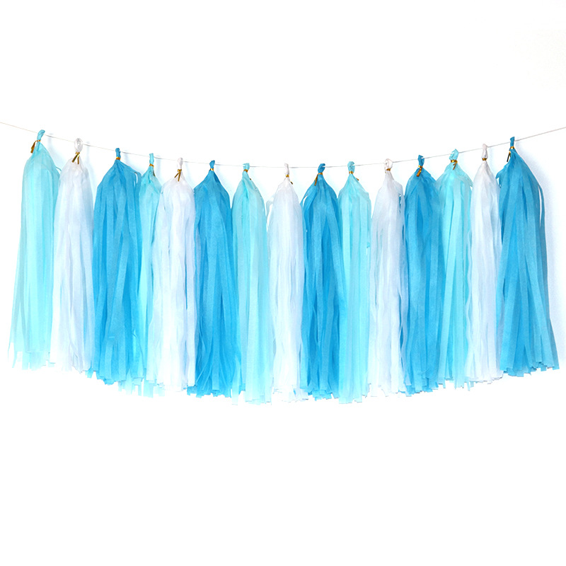 화이트 + 레이크 블루 + 라이트 블루