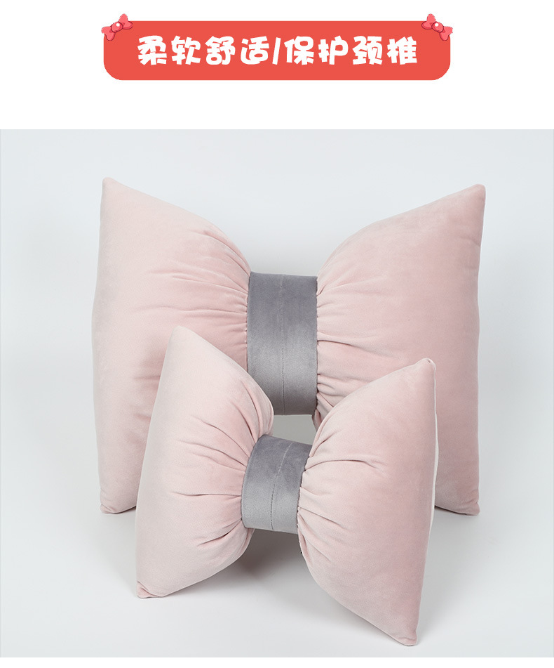 Car headrest waist Dutch velvet neck pillow new Li velvet does not shrink and does not fade car headrest