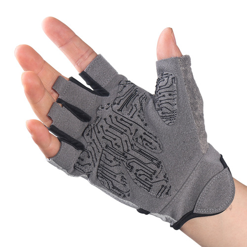Fitness gloves for men and women, equipment training, horizontal bar pull-ups, half-finger non-slip breathable cycling gloves