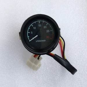 Tractor tachometer in stock pointer speed meter measuring engine flywheel tachometer trailer speedometer