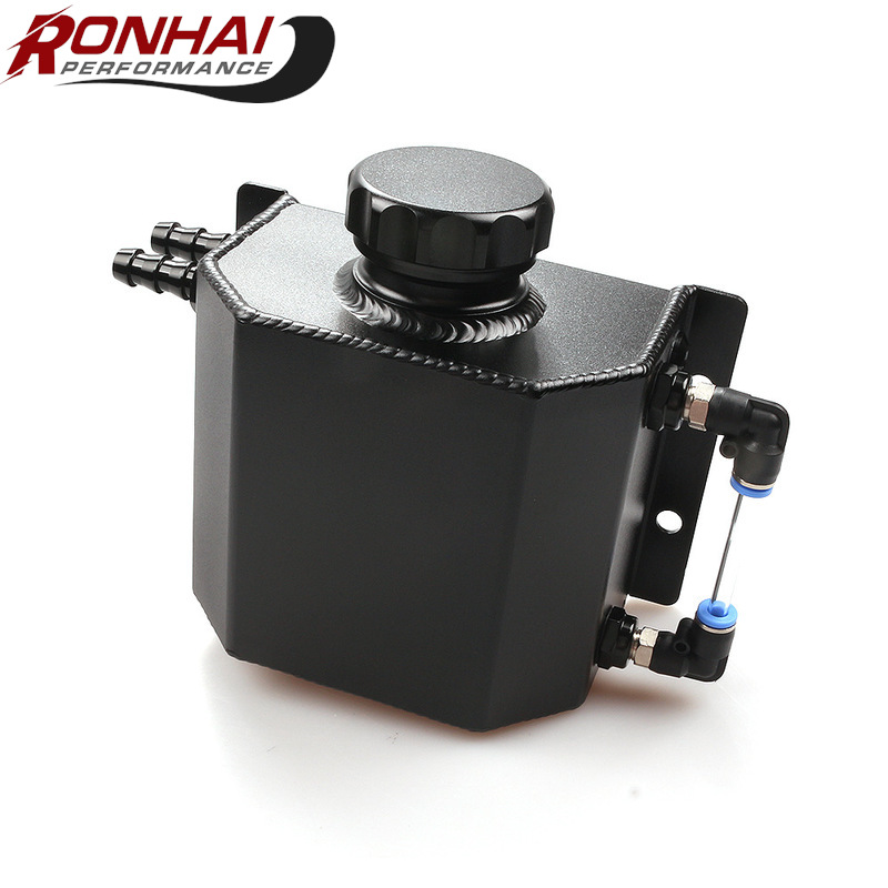 Cross border Selling car refit 1L currency aluminium alloy Square Shape Machine oiler Breathable pot automobile refit Oil pot
