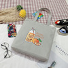 Capacious one-shoulder bag, cute cloth bag, wholesale, for students, Korean style