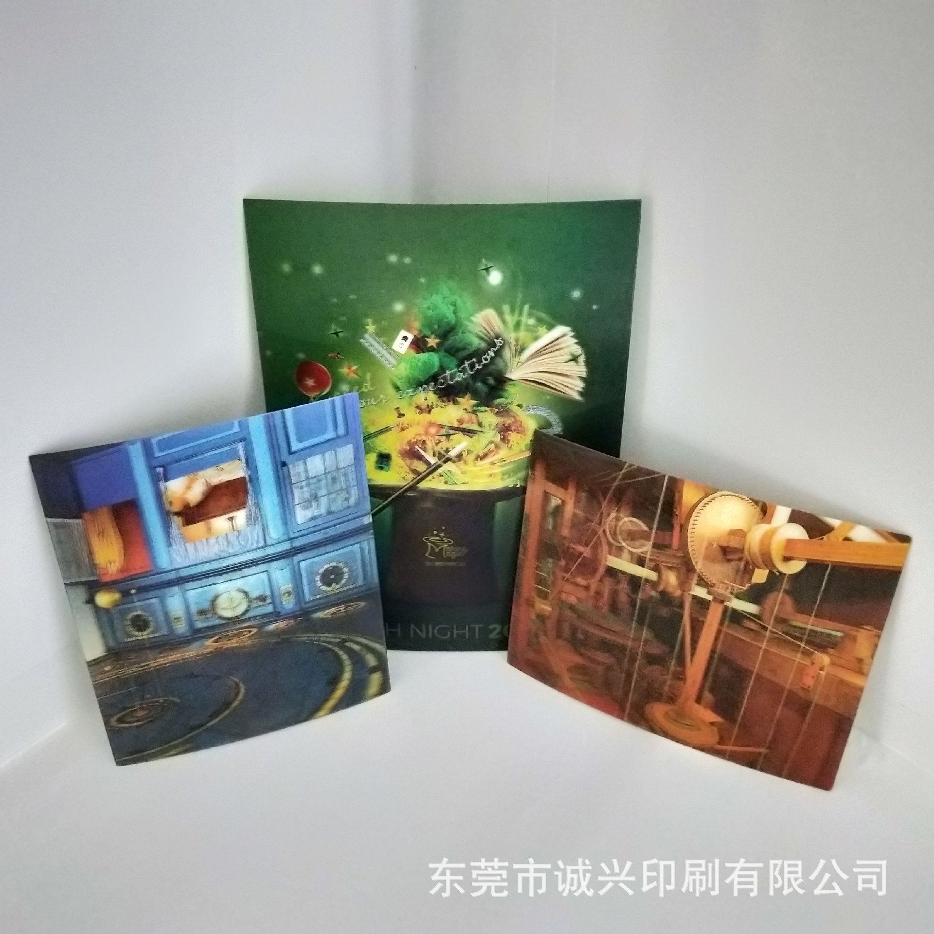 东莞柯式3D立体性用品卡印刷 3D三维立体卡印刷 3D变幻效果印刷
