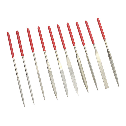 Diamond file flat/square/triangular/semi-round file electroplating assorted file model flat file 3*140
