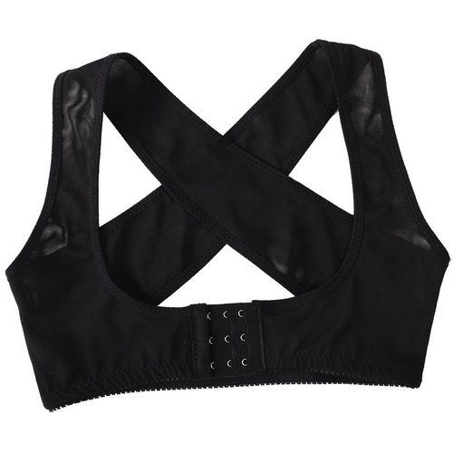 Student hunchback correction belt adult push-up adjustment chest support women's three-breasted anti-sagging back beautiful sitting posture corrector