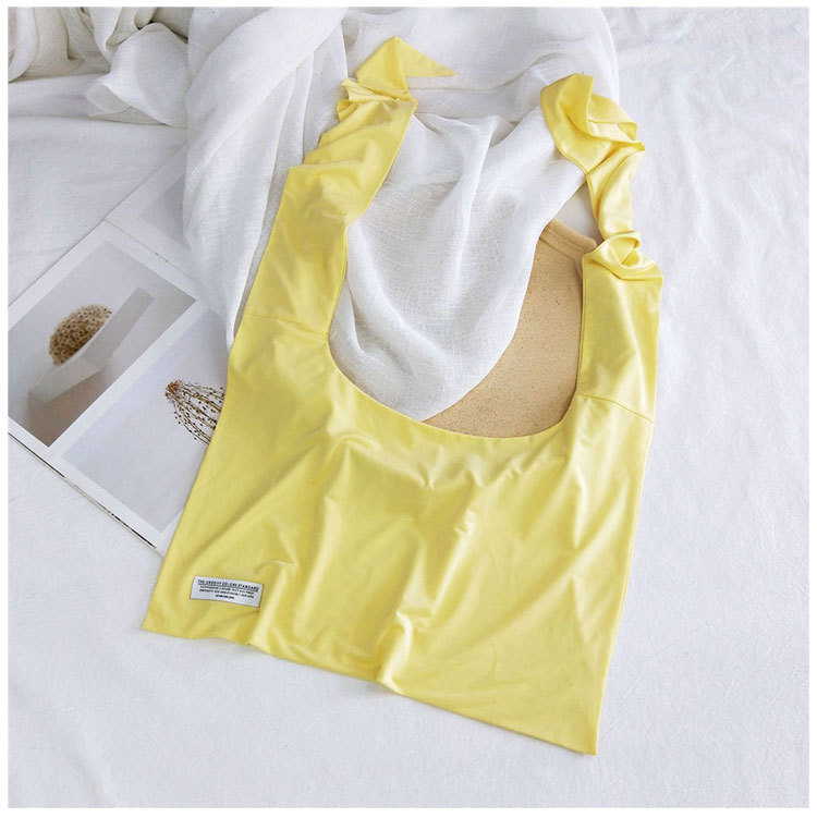 New Solid Color Ice Silk Shawl Spring And Summer Korean Sunscreen Shoulder Knotted Shoulder Scarf Decoration Wholesale Nihaojewelry display picture 1