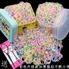 Children's hair accessory, hair rope, colored hair band, new collection, no hair damage, increased thickness