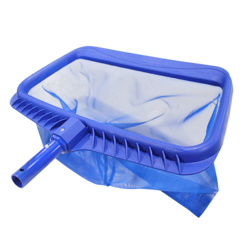 Red de pesca de la piscina red de pesca varilla telescópica reforzada de aguas profundas Red de la piscina hoja de pesca red de limpieza herramienta de cifrado red de pesca