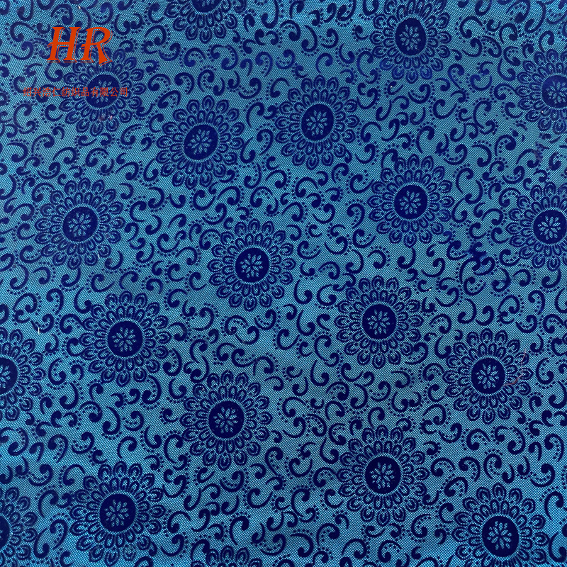 厂家直销新款植绒 针织空气层底 休闲服装面料印花面料