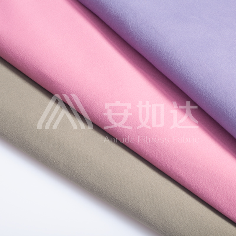 lulu Fabric same paragraph Two-sided yoga moisture absorption ventilation motion Bodybuilding run Yoga suit Fabric