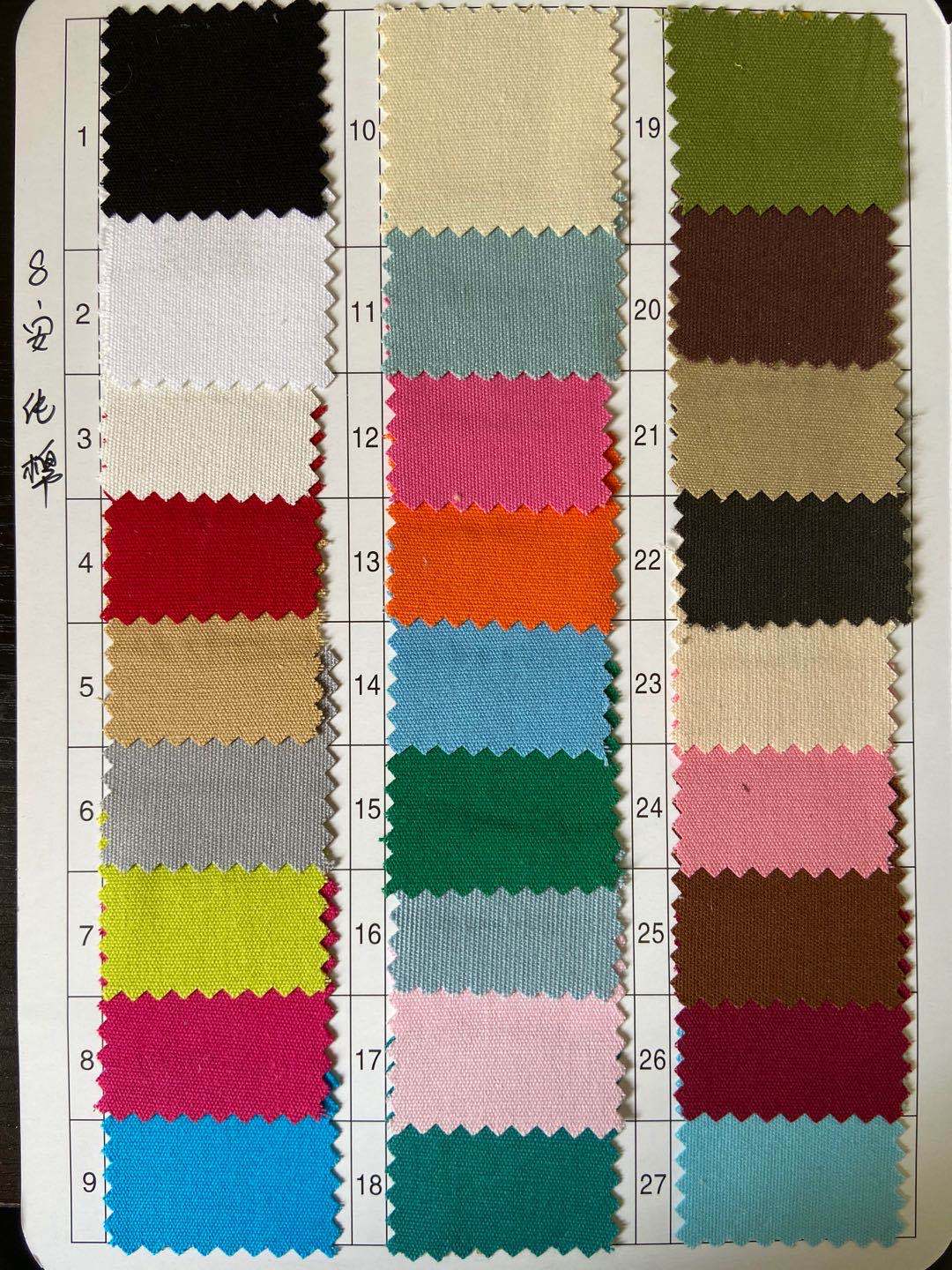 8'an lona de algodón sarga de algodón liso bolsa de lona forro bolso de sal Bolsa de equipaje textil para el hogar tela