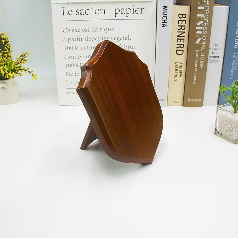 Factory supply brush to place the base wooden base solid wood handicraft base custom processing