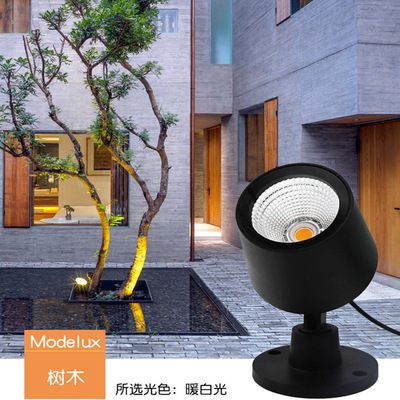 led According to tree lights outdoors Lawn Plug lights Scenery Courtyard waterproof EXTERIOR Cast light Park cob Shoot tree lights