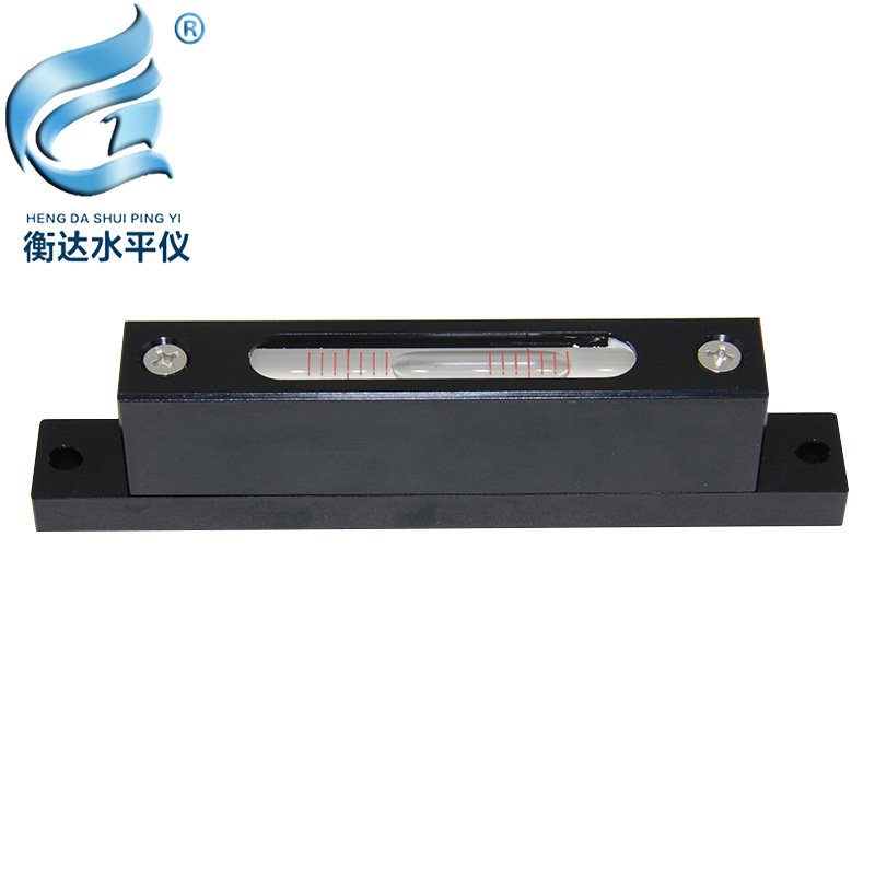 可调式水平气泡高精度水平泡条式水平仪小型方形金属长条形水平珠