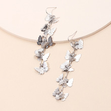 2g Weight Earrings, Ear Studs Classification Wedding, Travel Occasion Bow Knot Pattern Women'S Gender White, Pink, Purple Color Fashion New Three-dimensional Butterfly Korea Trendy Fashion Wild Resin Earrings Wholesale Nihaojewelry 7