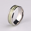 Fashionable classic ring stainless steel, universal accessory, simple and elegant design, European style, wholesale