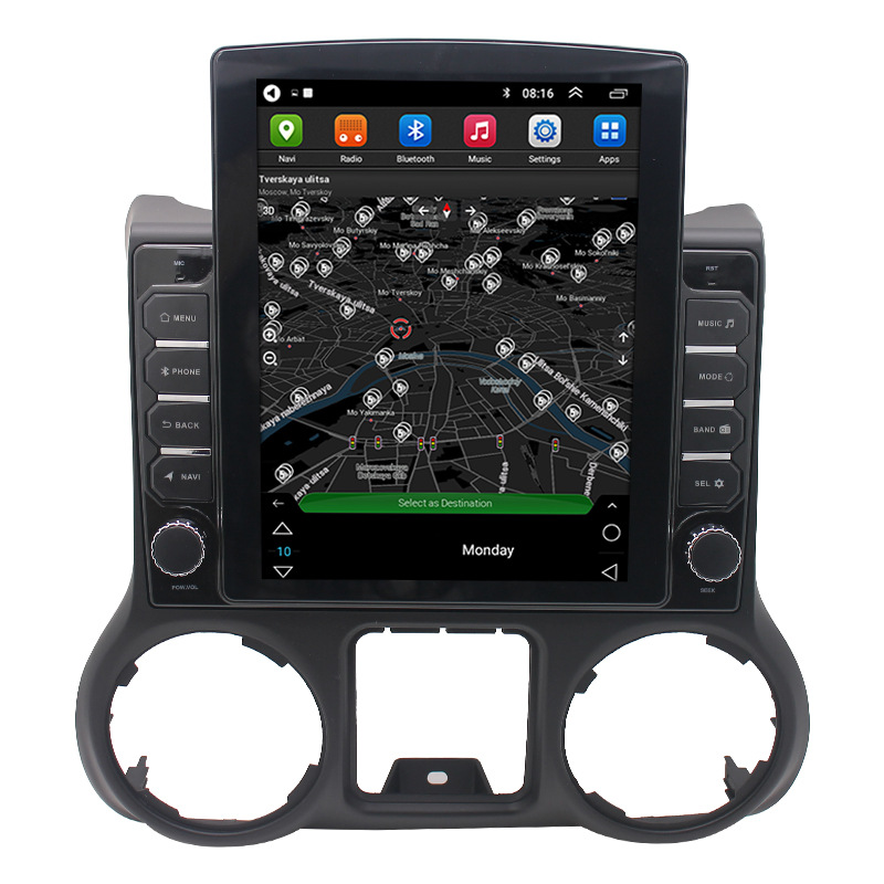 Aplicable a Jeep Shepherd 9.7-pulgadas Android coche Bluetooth MP5 jugador coche GPS una navegación