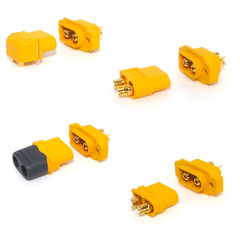 Amass banana plug with flange holder XT60E-M drone energy storage power lithium battery connector