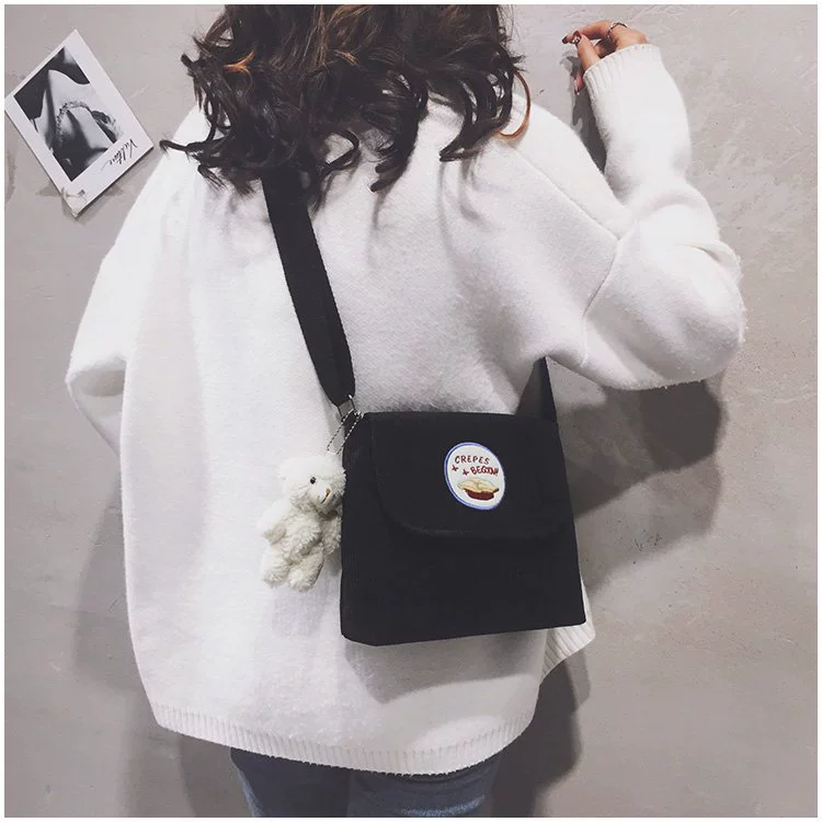 Demi-season Japanese cute universal one-shoulder bag, 2020, Korean style, western style