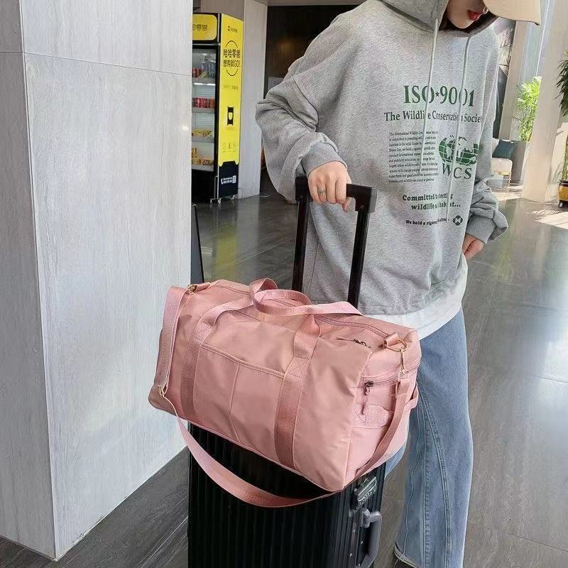 Bolsa bolsa de yoga zapatos posición húmeda y seca de separación Deportes bolsa de viaje de las mujeres bolso de gran capacidad bolsa de fitness Satchel