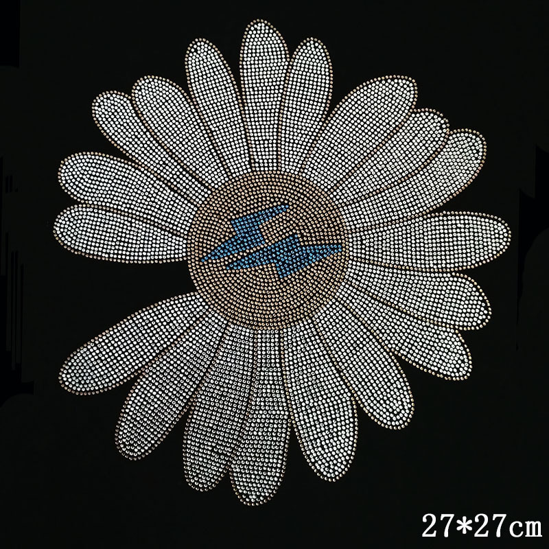 Manufactor Direct selling Small wholesale Hot stamping Hot map Hot drilling pattern Hot stamping pattern new pattern Chrysanthemum Big picture