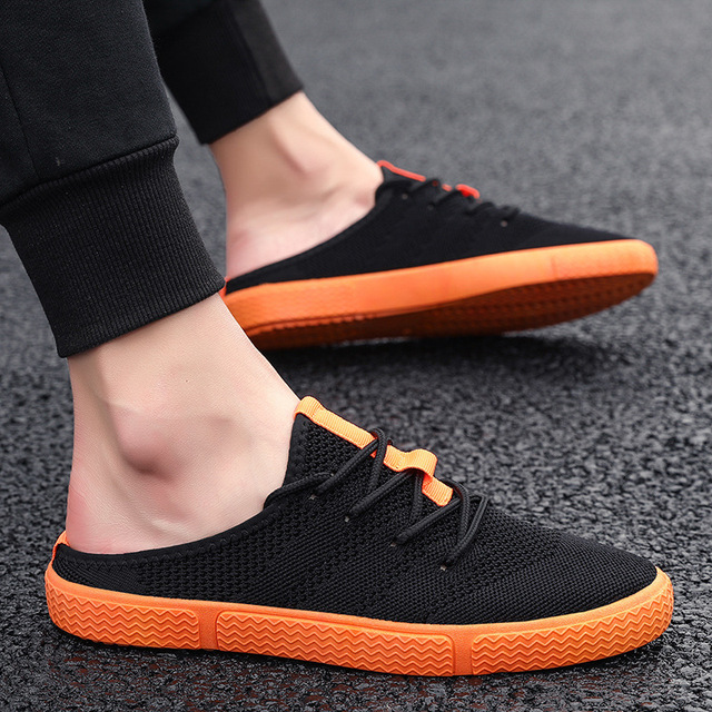 Outdoor leisure trend cool drag trend lazy shoes