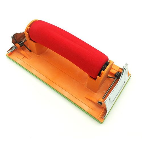 Manufacturer supplies sponge handle sandpaper rack, plastic iron sandpaper rack, special sandpaper rack for decoration wall polishing