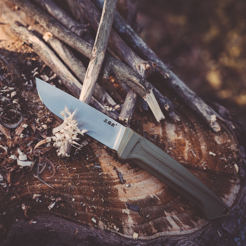 三刃木S708戶外刀戰術特戰小直刀防身隨身刀具軍工刀野外求生小刀