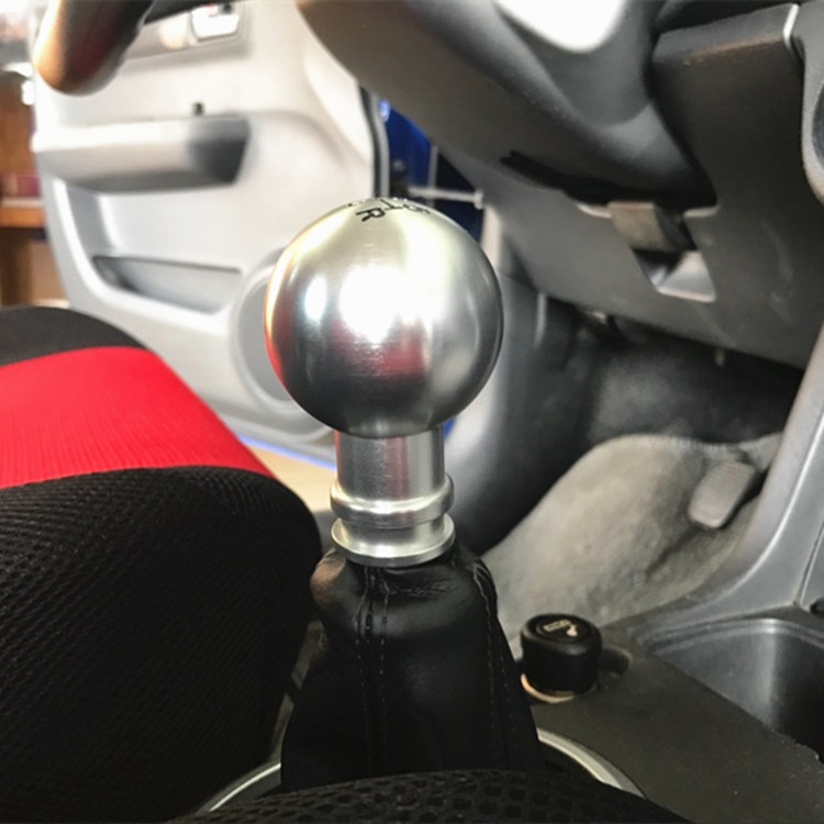 Suitable for Honda Fit Civic Metal Gear handle head can be fixed dust cover gear head manual Universal 5 gear head