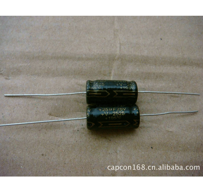 无极铝电解电容       25v25UF   8X16