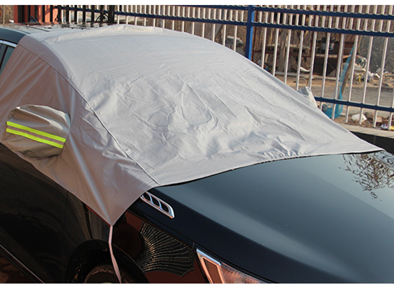 Wholesale of car front windshield sunshades, snow covers, anti-frost and snow covers, sunshades, thickened snow shields in winter detail image 11