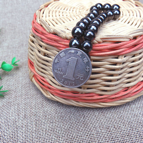 E033 Manufacturer 8mm round bead magnetic bracelet wholesale health magnetic therapy health care magnetic bracelet gift