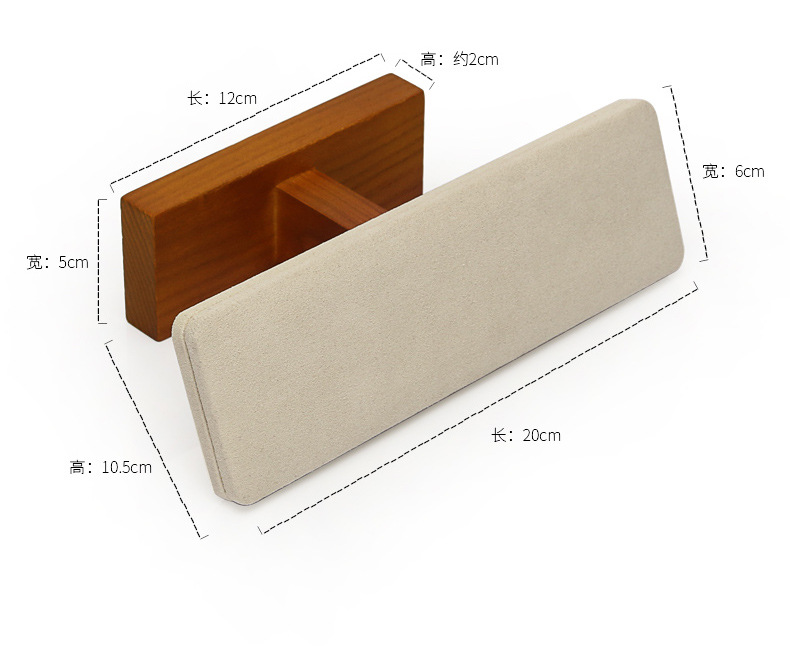 D002-003(07)实木斜面多用展示架(今伟创天猫)详情