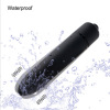 Matte waterproof powerful bullet for adults with accessories, vibration