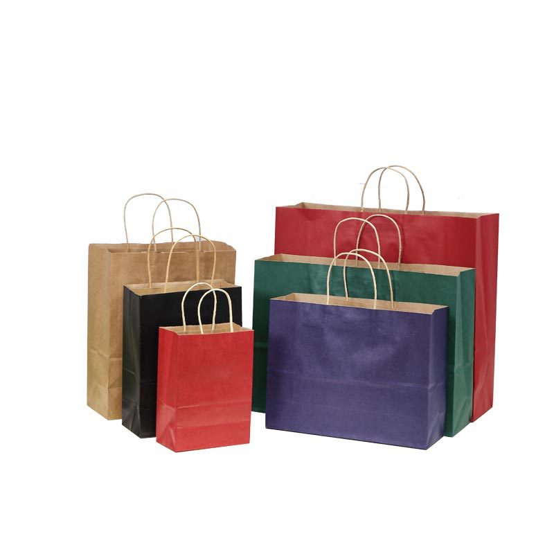 定牛皮纸袋奶茶烘焙外卖饮料打包纸袋子定印刷LOGO包装手提袋