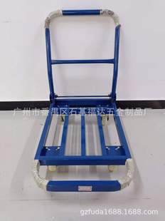 Flatbed Truck Push Truck Silent Trolley Hand Trolley Four-wheel Small Trailer Tool Truck Pull Truck Transport Truck