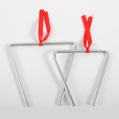 Orff percussion instrument triangle music teaching aids early childhood education toys children 15 cm 6 inch triangle