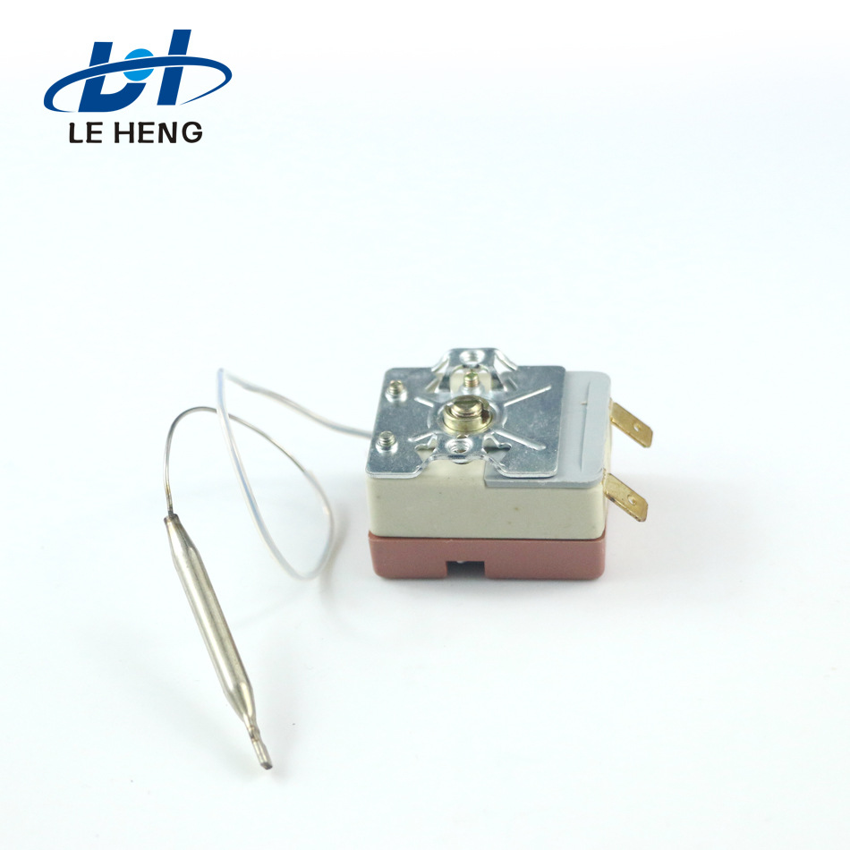 WHD-93E 2只脚控温器，平头限温器，温度固定单点控制温控器