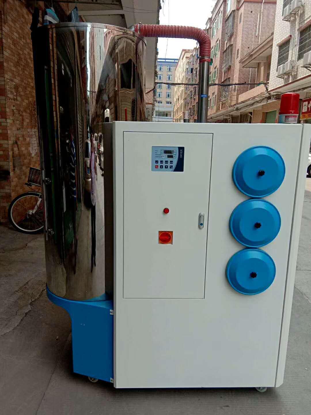 除湿干燥送料三机一体除湿干燥机蜂巢转轮除湿干燥机 250Kg除湿机