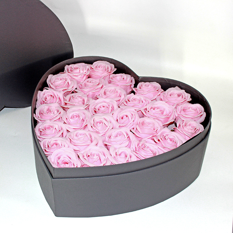 Valentinstag Weihnachtsgeschenk Simulation Rose Seife Blume Geschenkbox Kreatives Geburtstagsgeschenk display picture 4