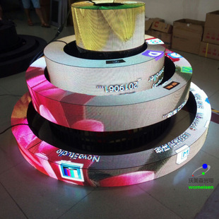 Shenzhen womeisen in stock indoor and outdoor led special-shaped screen round screen ring screen spherical screen bar dj cube screen