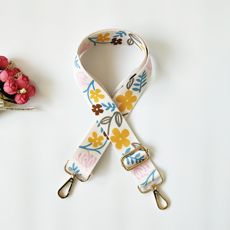 Flower Pattern All Seasons Season All Seasons Polyester Flower Sling Strap