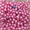 Factory price Spot double -color jelly pearl app transparent square bead DIY jewelry accessories beads beads beads