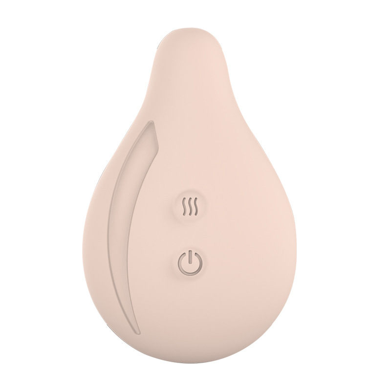 Turtle chest heating and vibrating gym massage instrument women postpartum milk bloated breast hard block dredging liquid silicone