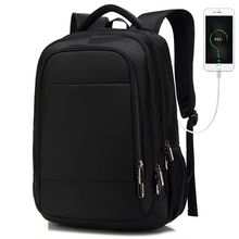 新款批发商务双肩包男书包中学生女双肩包旅行男士大容量电脑背包