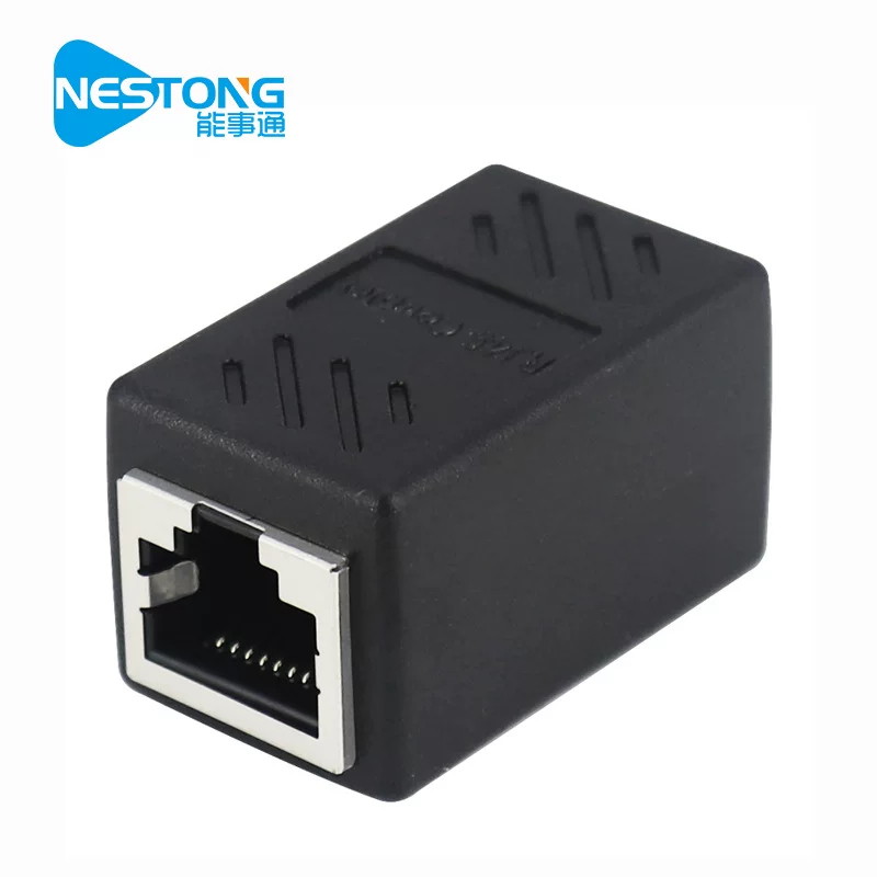 Можно пропустить прямую сетевую заголовку кабеля широкополосной сети RJ45 разъем 8P8C защищенная сварная точка соединителя