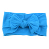 Children's nylon hair accessory with bow, headband, soft tights for early age, European style